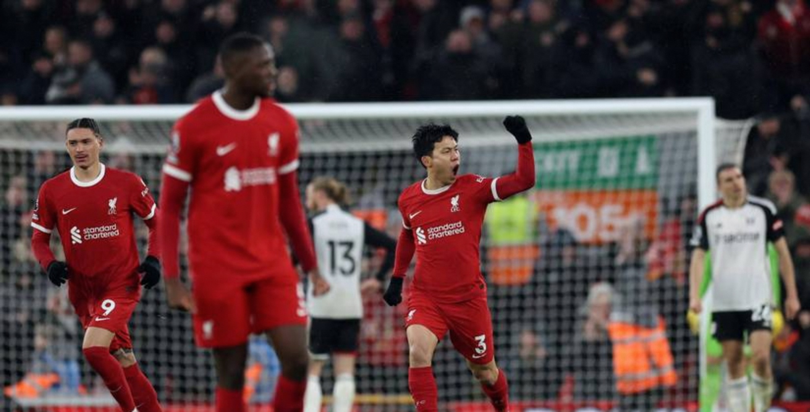 英超阿利森送点 利物浦01主场68场